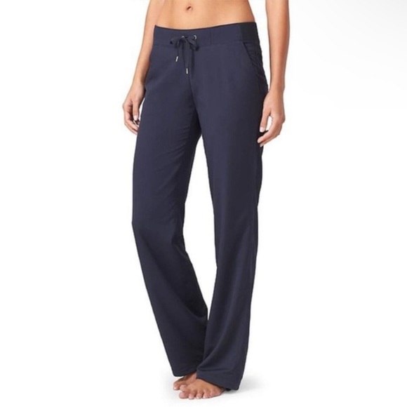Athleta Pants - Athleta Midtown Midrise Trouser Pants in Navy